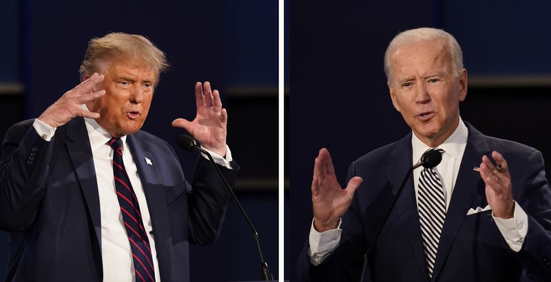 Trump y Biden