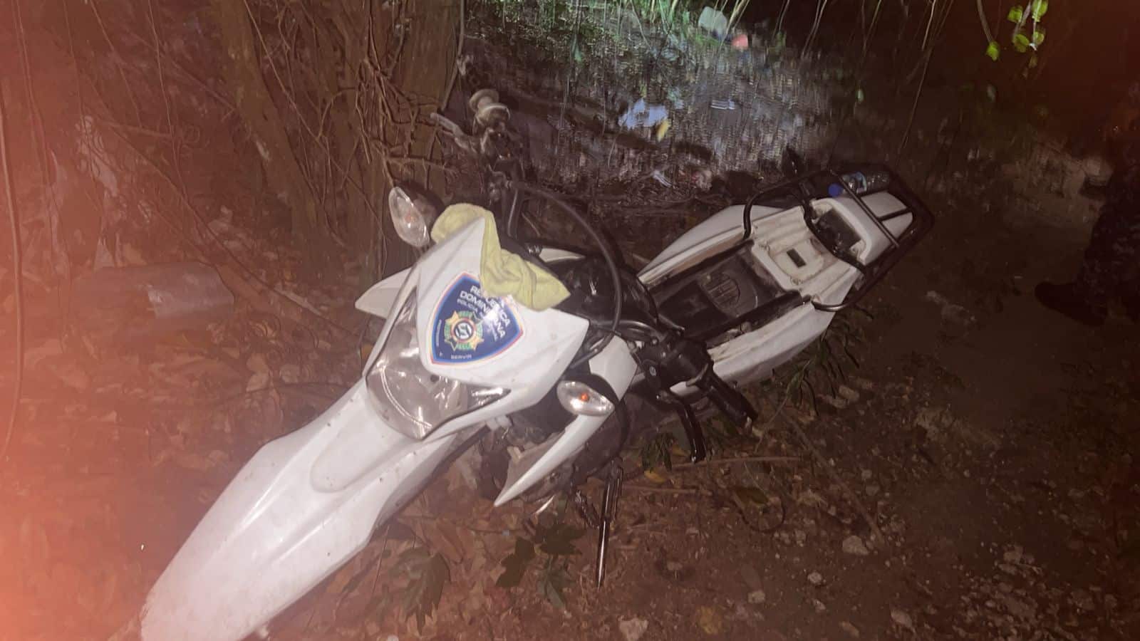 recuperan motocicleta policial robada en asalto a patrulla en santiago d161f062